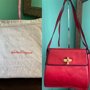 Salvatore Ferragamo Red Bag